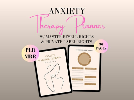 ANXIETY THERAPY PLANNER